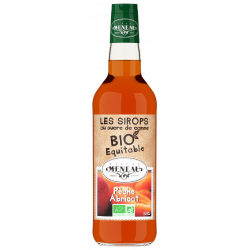 Sirop canne pêche abricot 50cl
