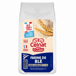 Farine de blé semi-complète...