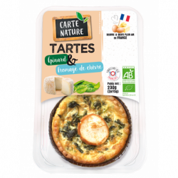 Tarte épinard et fromage de...