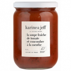 Soupe fraiche de tomate et...