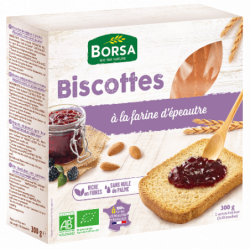 Biscotte à l'épeautre 300g...