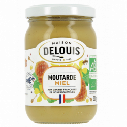 Moutarde de Dijon au miel 200g