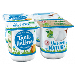 Yaourt nature 1/2 écrémé 4...