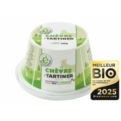 Chèvre à tartiner au lait...