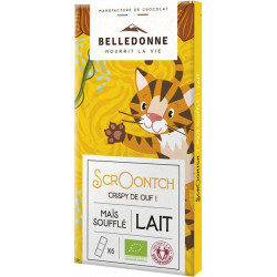 Chocolat au lait maïs...