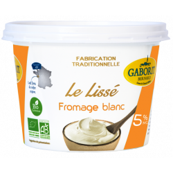 Fromage blanc lissé 5% MG 500g