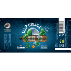 Bière blonde coup d'boule 33cl