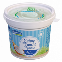 Crème fraîche épaisse 40%...