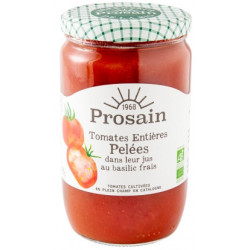 Tomates entières pelées...