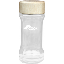 Flacon verre et bouchon bois