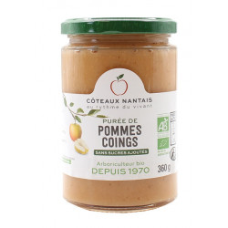Purée pomme coing 360g