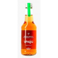 Boisson gazéifiée fraise et...