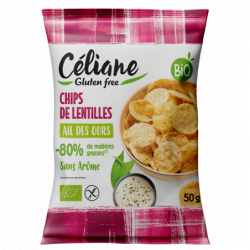 Chips de lentilles ail des...