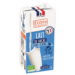 Lait UHT 1/2 écrémé brique 1L
