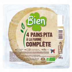 Pain pita Ã  la farine...