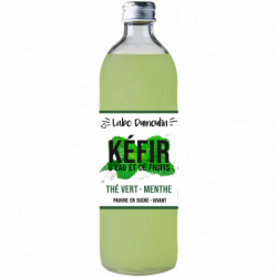 Kéfir d'eau et de thé vert...