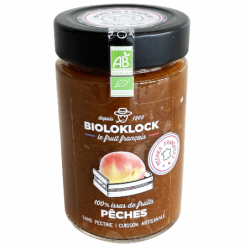 100% issus de fruits pêches...