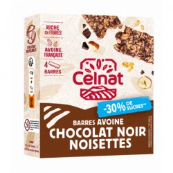 Barres chocolat noisettes...