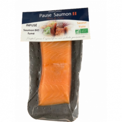 Saumon fumé infusé yuzu 100g