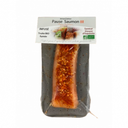 Truite fumé infusé noisette...