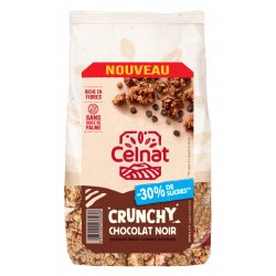 Crunchy chocolat noir -30%...