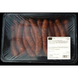 Merguez de boeuf 55g x50