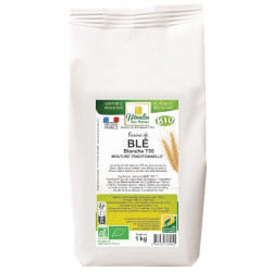 Farine de blé blanche T55 1kg