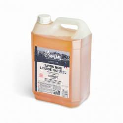 Savon noir liquide amande...