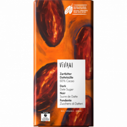 Chocolat noir 60% au sucre...