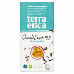 Tablette chocolat noir coco...