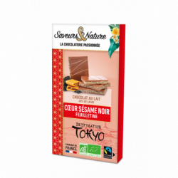 Chocolat au lait fourrée...