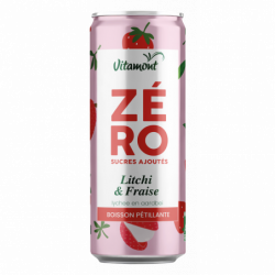 Zéro sucre litchi fraise en...