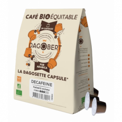 Café décaféiné à l'eau,...