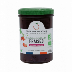 Confiture fraises extra 260g
