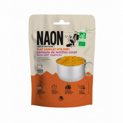 Dahl végétarien: semoule de...