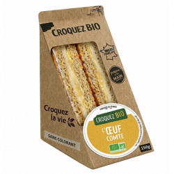 Sandwich oeuf comté 150g