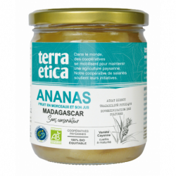 Ananas en morceaux et son...