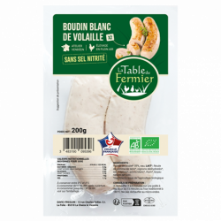 Boudin blanc de volaille x2...