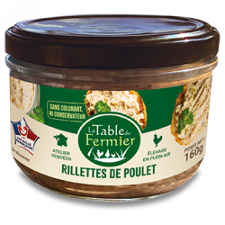 Rillette de poulet 160g