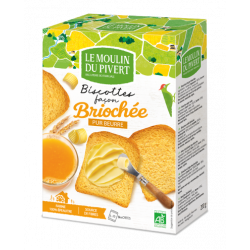 Biscottes façon briochée 200g