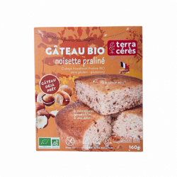Gateau noisette praliné 160g